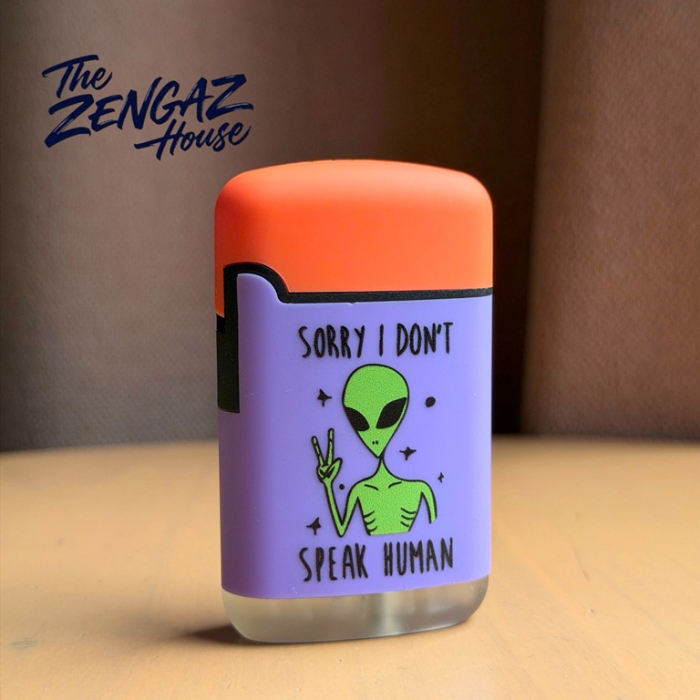 Bật Lửa Khò ZENGAZ Mega Jet ZL3 – Alien Mood