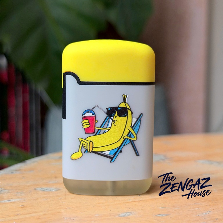 Bật Lửa Khò ZENGAZ Mega Jet ZL3 –  Chill Banana