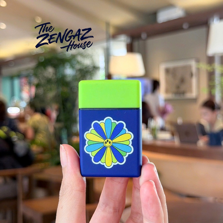 Bật Lửa Khò ZENGAZ Chip Jet ZL30 – Groovy Flower