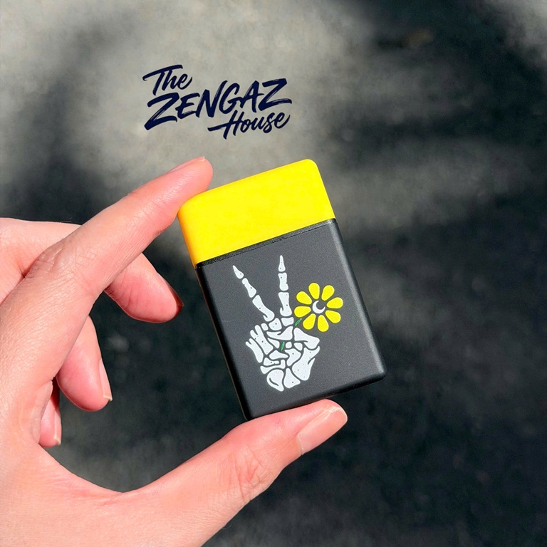 Bật Lửa Khò ZENGAZ Chip Jet ZL30 – Peace Bloom