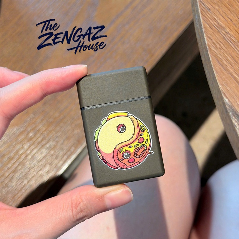 Bật Lửa Khò ZENGAZ Chip Jet ZL30 – Yin Yang Burger