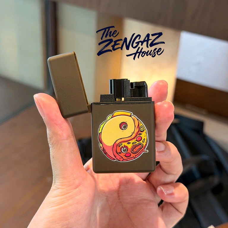 Bật Lửa Khò ZENGAZ Chip Jet ZL30 – Yin Yang Burger