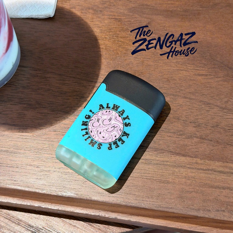 Bật Lửa Khò ZENGAZ Mega Jet ZL3 – Always Smile