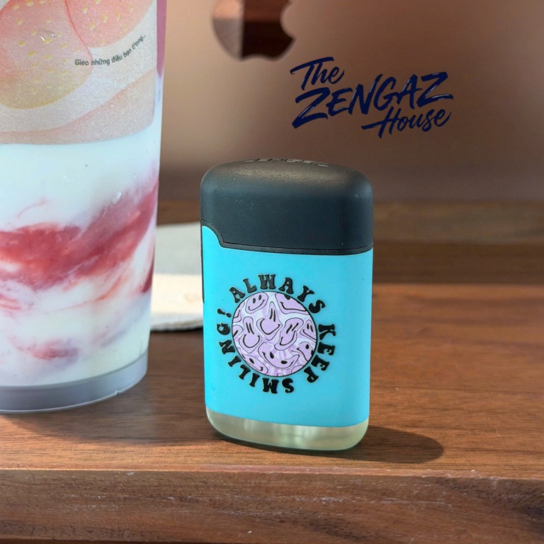 Bật Lửa Khò ZENGAZ Mega Jet ZL3 – Always Smile