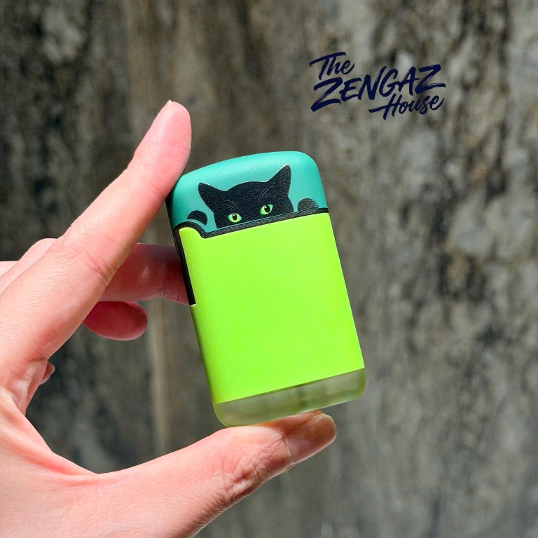 Bật Lửa Khò ZENGAZ Mega Jet ZL3 – Black Cat