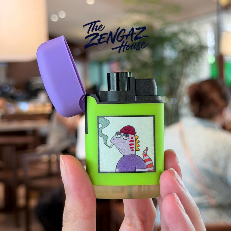 Bật Lửa Khò ZENGAZ Mega Jet ZL3 – Dino Smoke