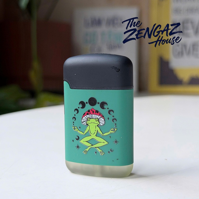Bật Lửa Khò ZENGAZ Mega Jet ZL3 – Frog Spirit