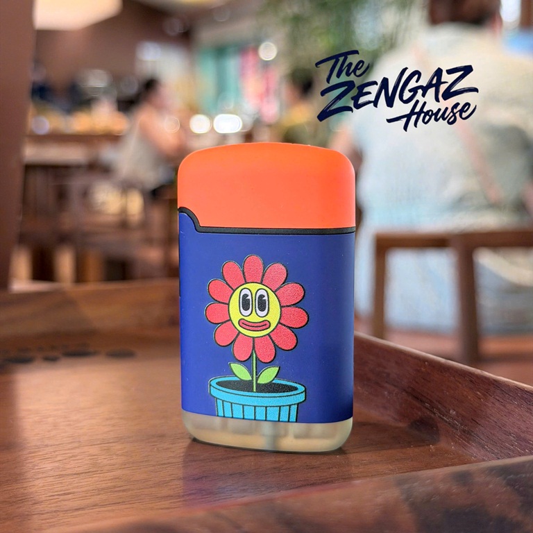 Bật Lửa Khò ZENGAZ Mega Jet ZL3 – Happy Flower