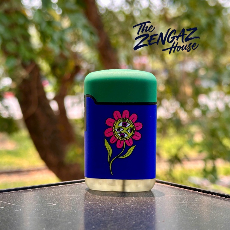 Bật Lửa Khò ZENGAZ Mega Jet ZL3 – Eyes Flowers