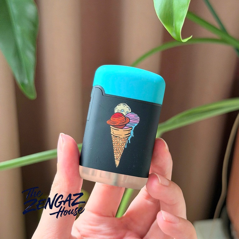 Bật Lửa Khò ZENGAZ Mega Jet ZL3 – Planet Ice Cream