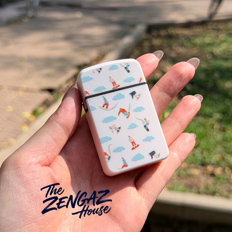 Bật Lửa Khò ZENGAZ Royal Jet ZL12 – Snow Skate