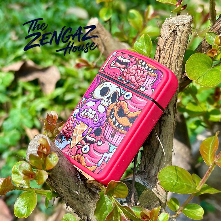 Bật Lửa Khò ZENGAZ Royal Jet ZL12 – Graffiti Ice Cream