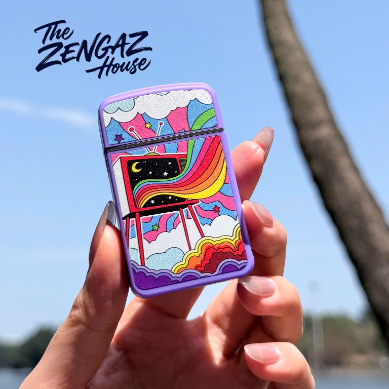 Bật Lửa Khò ZENGAZ Royal Jet ZL12 – Rainbow Television