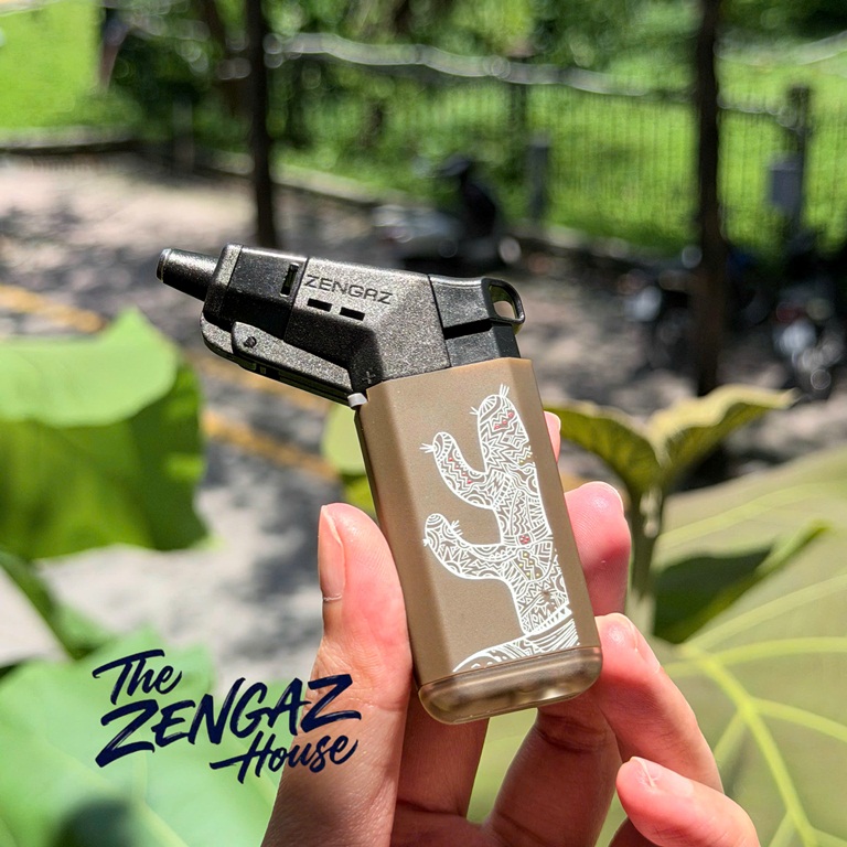 Bật Lửa Khò ZENGAZ Seven Jet ZL19 – Desert Cactus