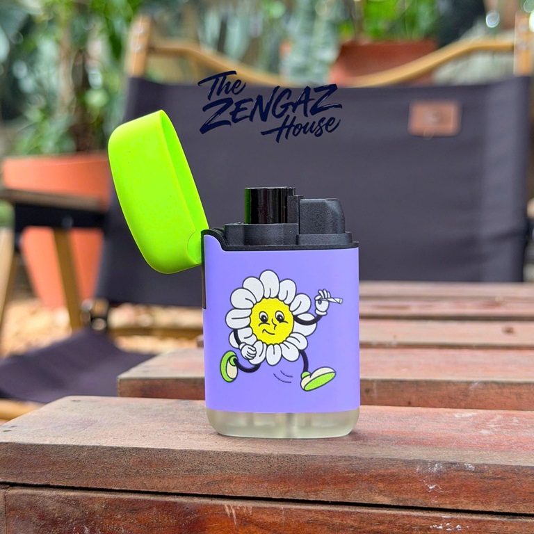 Bật Lửa Khò ZENGAZ Mega Jet ZL3 – Daisy Rebel