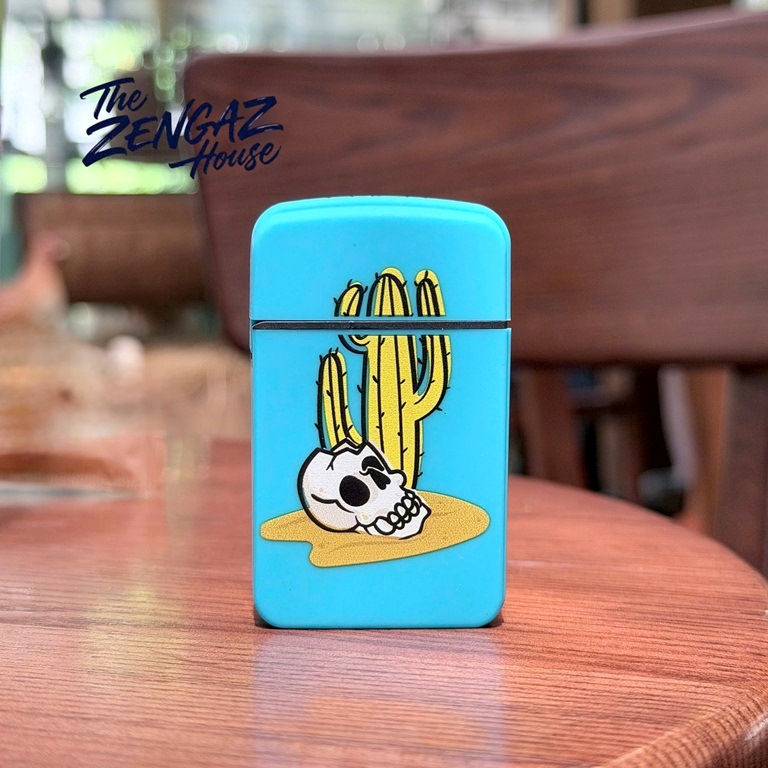 Bật Lửa Khò ZENGAZ Royal Jet ZL12 – Skull Desert