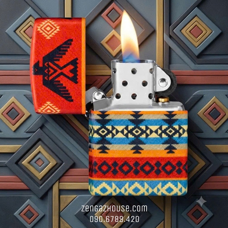 Bật Lửa ZIPPO USA – Tribal Eagle