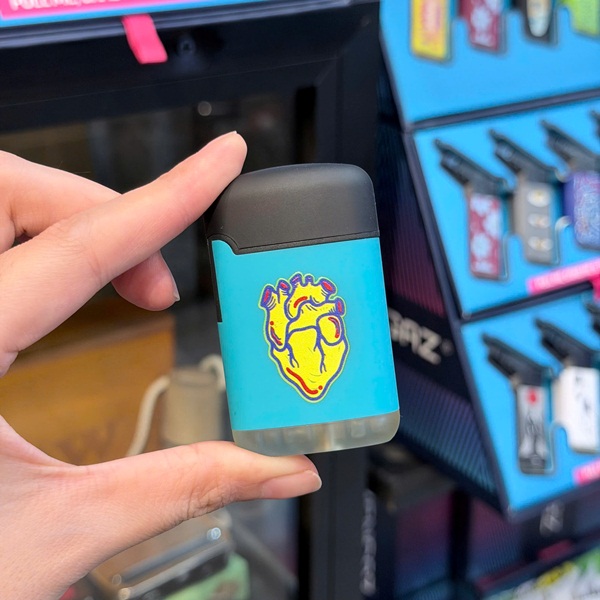 Bật Lửa Khò ZENGAZ Mega Jet ZL3 – HEARTBEAT NEON